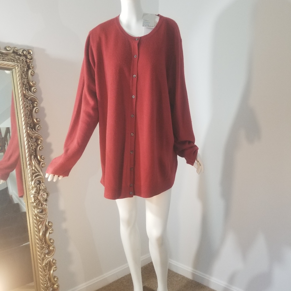 Croft and Barrow, brick color, sweater